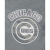 Chicago Cubs Varsity Satin Full Snap Jackets