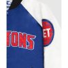 Detroit Pistons Varsity Full Snap Jacket