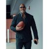 Dwayne Johnson XFL 2023 Pinstripe Suits For Men
