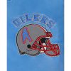 Houston Oilers Varsity Full Snap Jacket