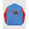 Houston Oilers Varsity Satin Full Snap Jackets