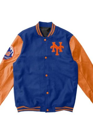 MLB New York Mets Blue Orange Jacket