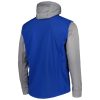 Men Kansas City Royals Royal & Heather Gray Jacket