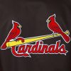 Men St. Louis Cardinals Black & Red Jacket