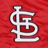 Men St. Louis Cardinals Red Satin Varsity Jacket