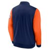 Mens Detroit Tigers Navy Blue & Orange Jacket