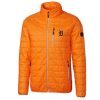 Mens Detroit Tigers Orange Puffer Jackets