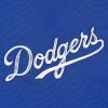 Mens Los Angeles Dodgers Royal Hoodie Jacket (1)