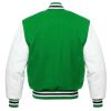 Mens Philadelphia Eagles Vintage Green and White Jacket