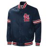 Mens St. Louis Cardinals Full-Snap Varsity Jackets