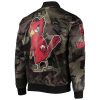 Mens St. Louis Cardinals Pro Standard Black & Camo Satin Jacket