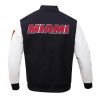 Miami Heat Classic Wool Black & White Jackets