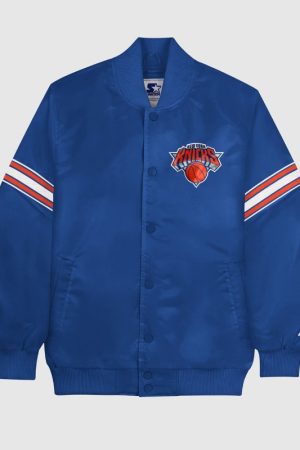 New York Knicks Varsity Full Snap Jackets