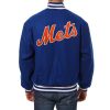 New York Mets MLB Blue Wool Jackets