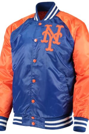 New York Mets The Lead Off Hitter Full Snap Jacket