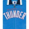Oklahoma City Thunder Varsity Satin Full Snap Jacket