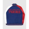 Philadelphia 76ers Varsity Full Snap Jacket