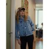 Poker Face 2023 Natasha Lyonne Blue Denim Jackets