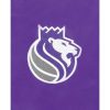 Sacramento Kings Varsity Satin Full Snap Jackets