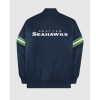 Seattle Seahawks Varsity Full Snap Jacket