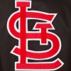 St. Louis Cardinals Black & Red Jacket For Men