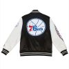 Team Origins Philadelphia 76ers Black & White Jackets