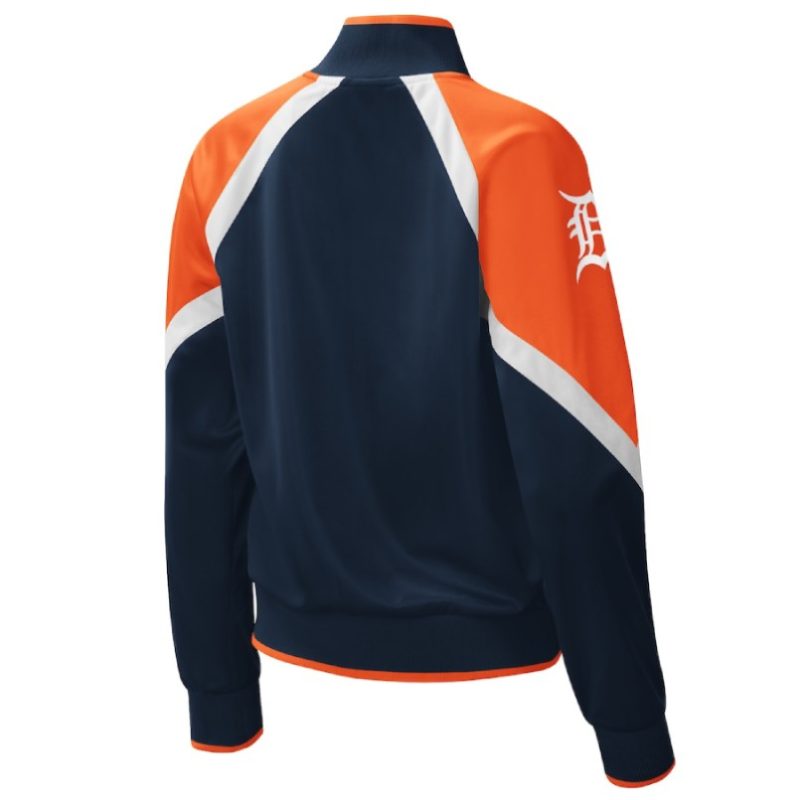 Women Detroit Tigers Blue & Orange Jacket