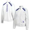 Womens Los Angeles Dodgers White Jacket