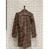 Royson Brown Leather Duster Coats