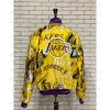 Men Pro standard Los Angeles Lakers Collage Satin Jacket