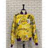 Pro standard Los Angeles Lakers Collage Yellow Satin Jacket