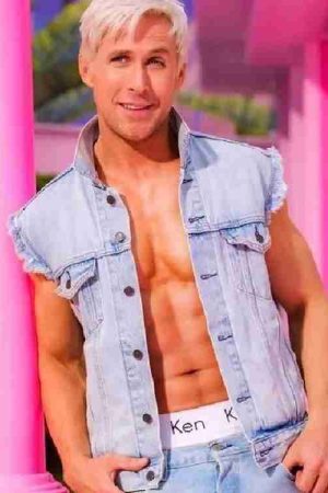 Barbie 2023 Ryan Gosling Denim Jacket