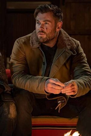 Chris Hemsworth Extraction 2 Brown Jacket