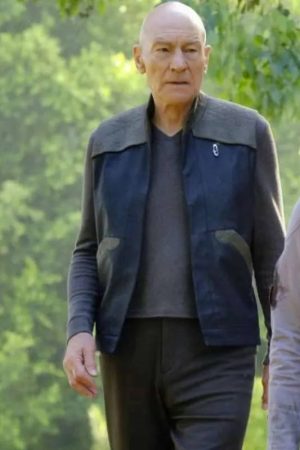 Jean-Luc Picard Star Trek: Picard S01 Leather Vest
