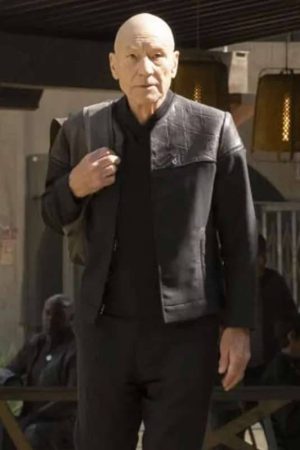 Jean-Luc Picard Star Trek: Picard S01 Black Jacket