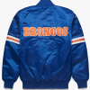 Ohio Denver Broncos Blue Bomber Satin Jacket
