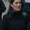 Daevisha Mahar Billions S07 Black Coat