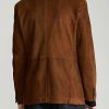 Mens Classic Brown Suede Blazer