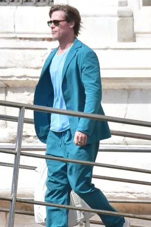 Babylon 2022 Brad Pitt Suit