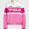 Pink Polo Racer Jacket
