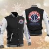 Washington Wizards Black Varsity Baseball Jacket