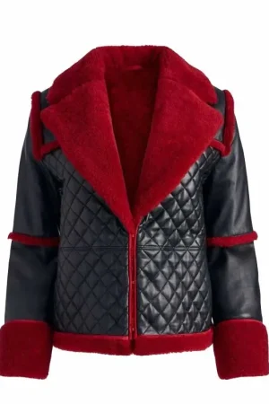 Women’s Aviator Pilot Style B3 Shearling Jacket