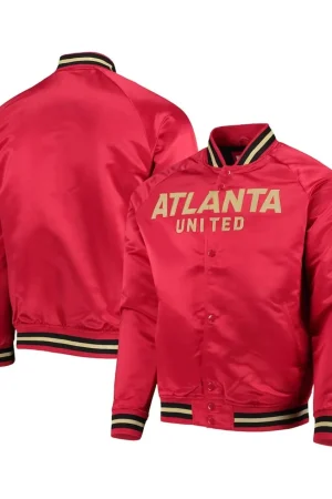 Atlanta United FC Red Satin Jacket