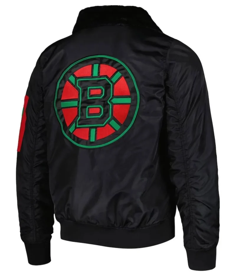 Boston Bruins Ty Mopkins Black Jacket