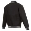 Chicago Blackhawks Black Poly-Twill Jacket