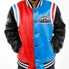 Denver Nuggets Color Block Satin Jacket