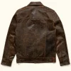 Driggs Full-Button Leather Jacket