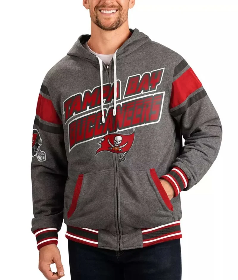 Gray Tampa Bay Buccaneers Extreme Hoodie