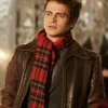 Hayden Christensen Factory Girl Distressed Leather Jacket