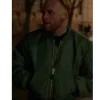 Young Wallander Josef Davies Green Bomber Jacket